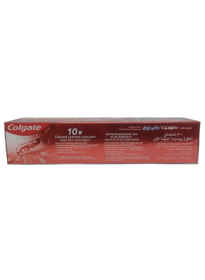 Colgate Max Fresh Spicy Toothpaste with Cooling Crystals 100 Ml - Image 2