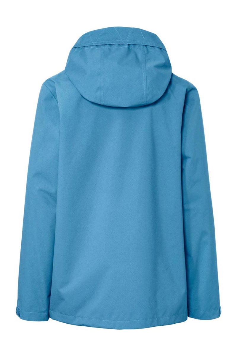 Tchibo Women Plain Hooded Jacket, Light Blue  - Image 3