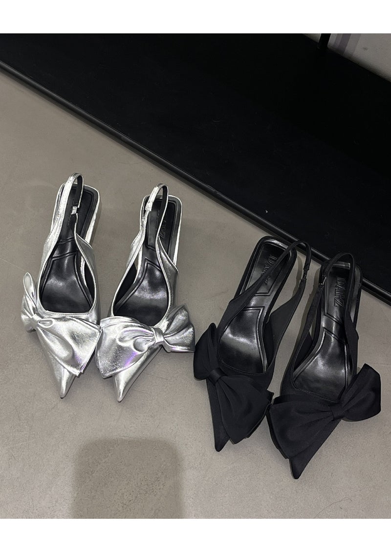 Pointed High Heels Sandals And Slippers  - Image 2
