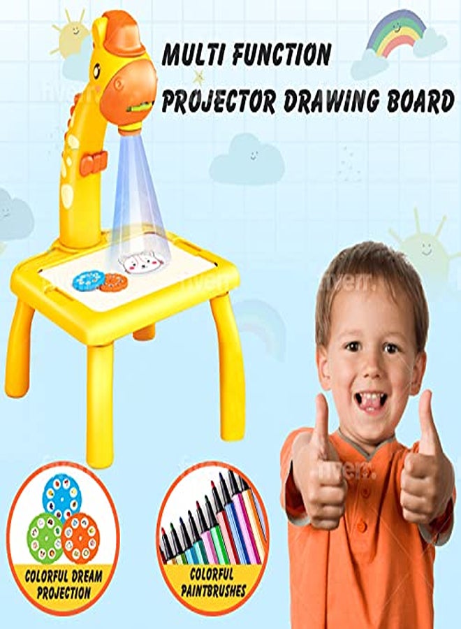 مجموعة رسم جهاز عرض للأطفال - لوحة فنية LED للتتبع والرسم من أجل المتعة والتعلم