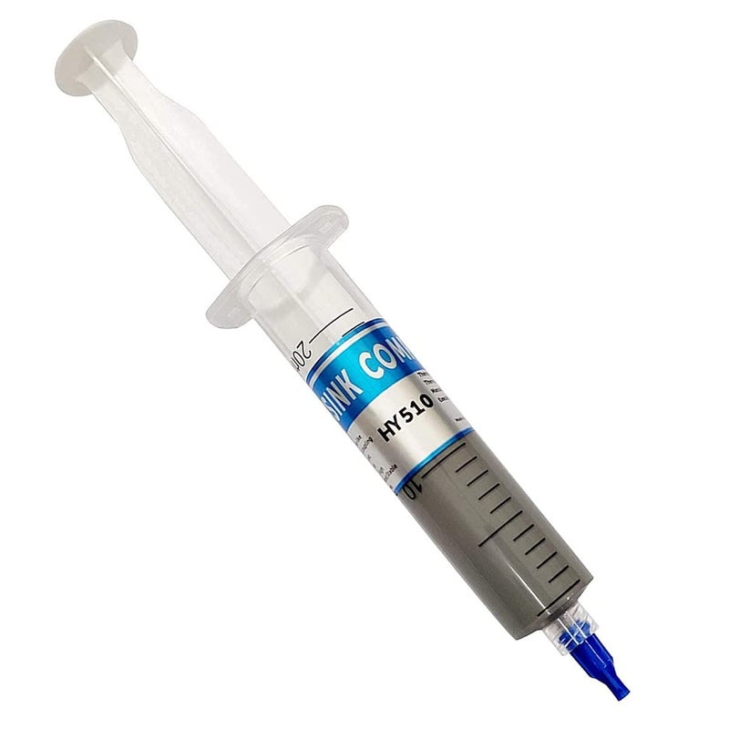 SPYTEK Pack of 1 Thermal Compound Paste Use in Coolers Heat Sink for CPU and Chipsets (Grey, 30 g) - Image 1