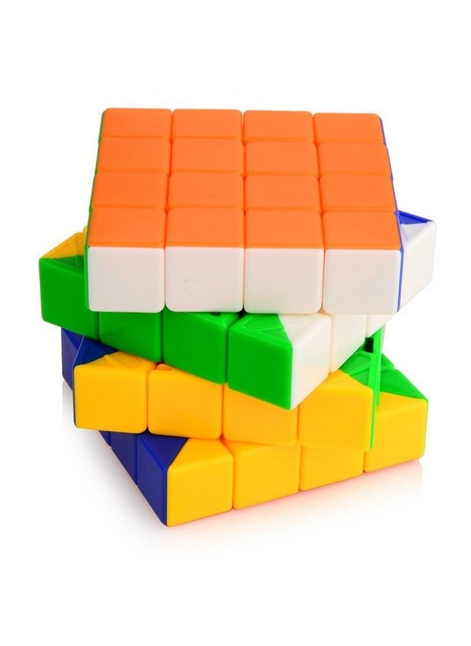 Vibgyor Vibes Vibgyor Vibes™ Completely Stickerless 4X4X4 Wind Speed Cube Puzzle (Train Your Brain)  - Image 2