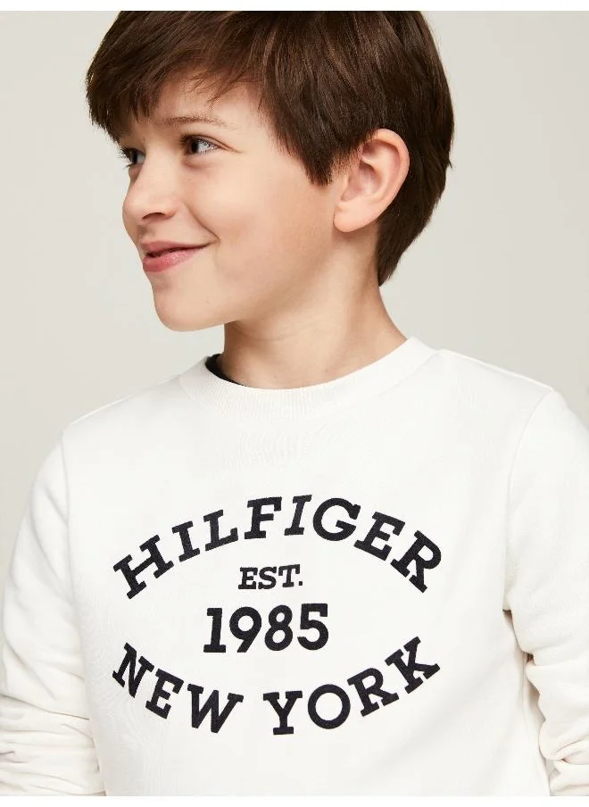 TOMMY HILFIGER Kids Graphic Sweatshirt