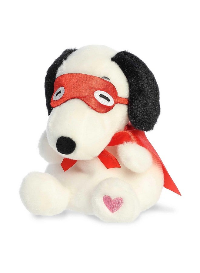Aurora® Timeless Peanuts® Palm Pals™ Snoopy Kissing Bandit Stuffed Animal - Classic Characters - Lasting Memories - White 5 Inches - Image 5