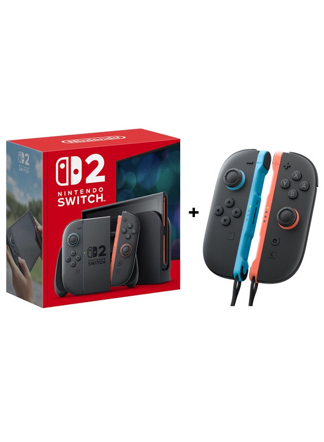Nintendo Switch 2 Console + Switch2 Joy Con 2 Pair L.Blue/L.Red - Image 1