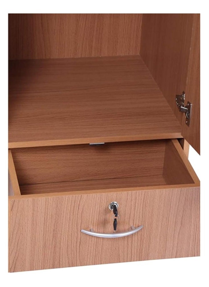 Multi Home Furniture 1 Door Wardrobe MH-611-OAK  - Image 3