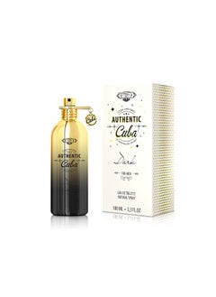 Cuba Cuba Authentic Dark by Cuba for Men - 3.3 oz EDT Spray 