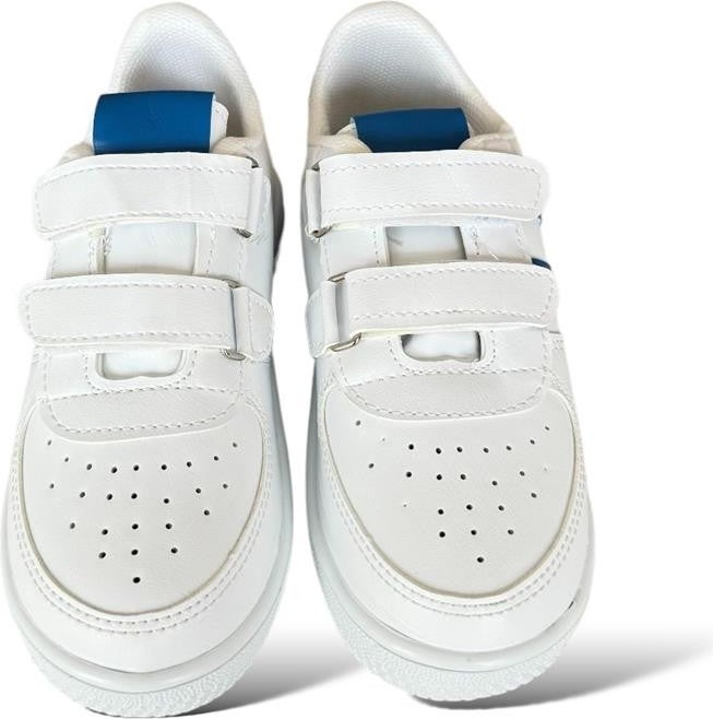 Liger Kids Sneaker Sports Shoes White-Blue - Image 5