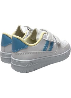 Liger Kids Sneaker Sports Shoes White-Blue  - Image 3
