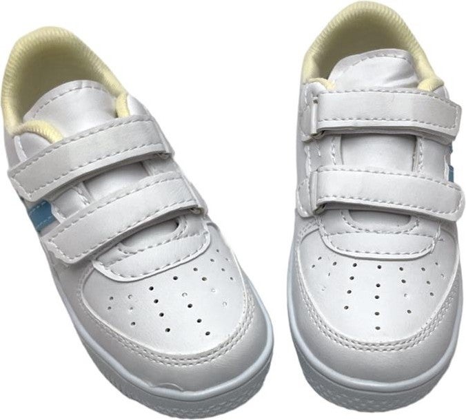 Liger Kids Sneaker Sports Shoes White-Blue - Image 4