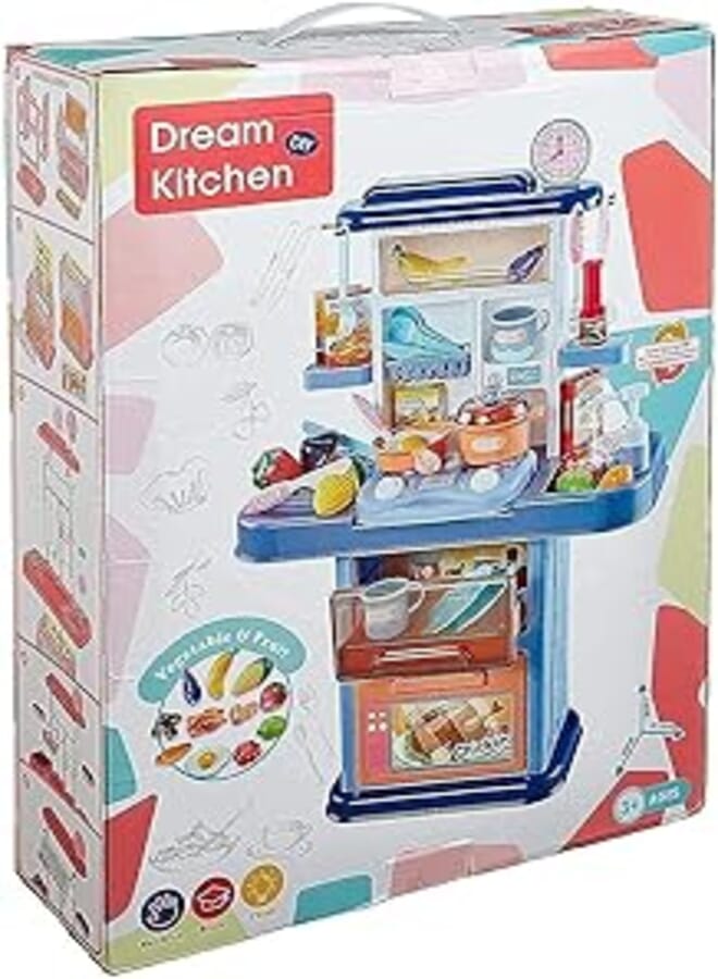 Inbealy 777-8 Dream Kitchen Playset for Girls
