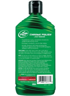 TurtleWax Chrome Polish And Rust Remover 296 ml  - Image 2