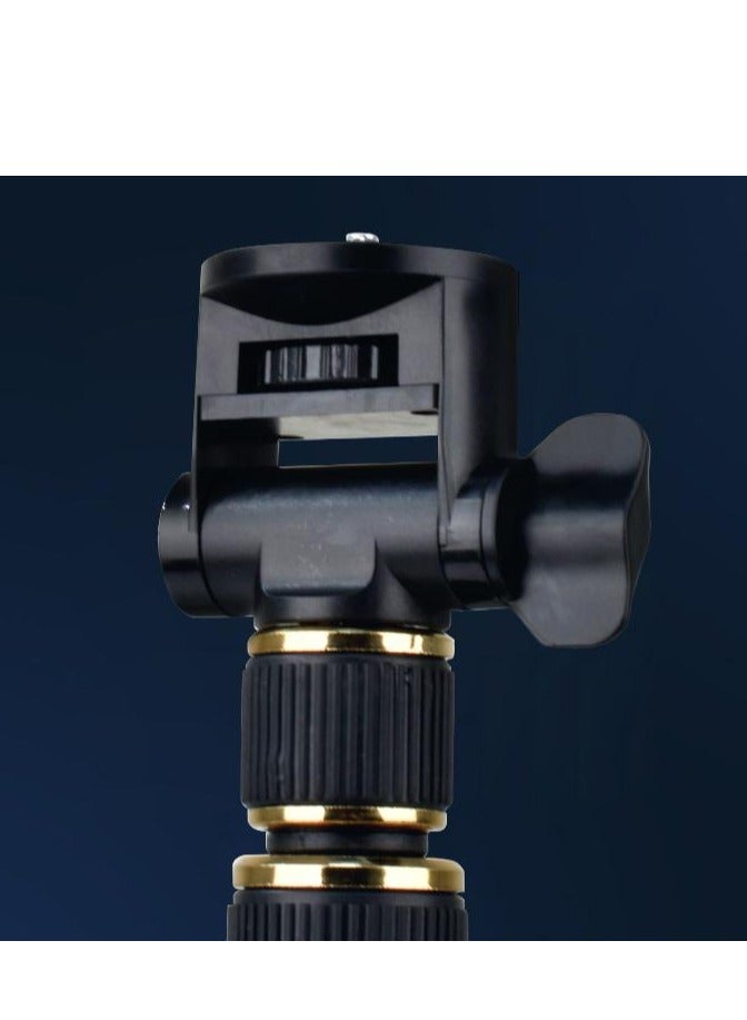 Tripod for Phone with Bluetooth Mobile Phone Holder with Adjustable Height Stable Vibration Control Stand for iPad Camera Photography Selfie Stick Vlogging Live Tiktok ET-169（Black） - Image 5