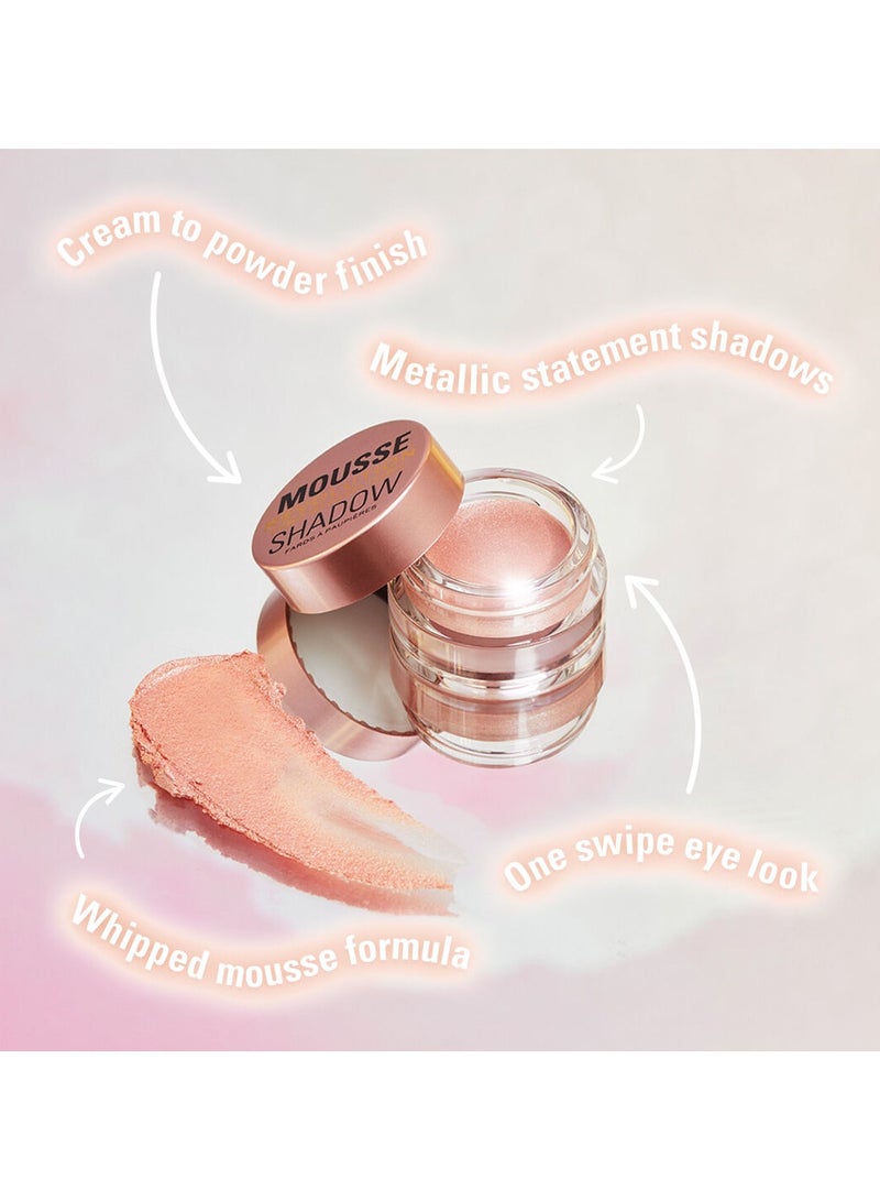REVOLUTION Creamy, Mousse, long lasting Shadow with Metallic Look, Amber Bronze - Image 4