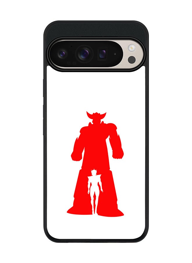 Stylizedd For Google Pixel 9 Pro XL Case,Slim fit Camera Protection, Shockproof Thin Phone cover - Grendizer (White)  - Image 1