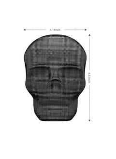 Tangle Angel Rebel Detangling Brush, Black Skull  - Image 2