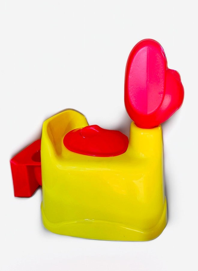 MOLTRES - GOOFY Baby Potty Training Toilet Seat with Removable Tray, Lid For Boy And Girl Kids (Age 6 Mths to 3 Year) Size 39x26x30 Potty Seat/Potty Box (Yellow) - Image 4
