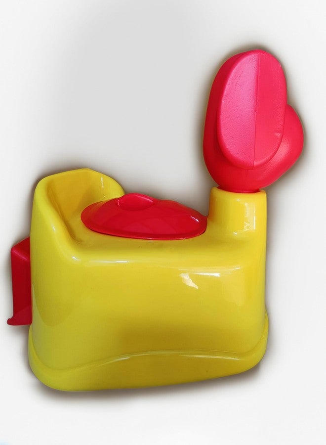 MOLTRES - GOOFY Baby Potty Training Toilet Seat with Removable Tray, Lid For Boy And Girl Kids (Age 6 Mths to 3 Year) Size 39x26x30 Potty Seat/Potty Box (Yellow) - Image 3