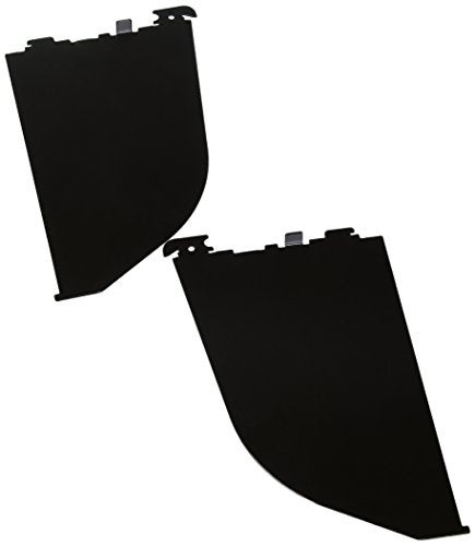 Wall Control Shelf Divider for 9in Deep Pegboard Shelf Assembly for use Pegboard and Slotted Tool Board – Black - Image 2