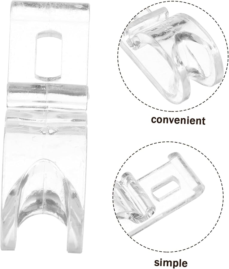 Lifkome هوامر ستائر الأسطوانة سلسلة خرزية مثبتة سهلة التركيب مشابك الستائر للستائر المعتمة - Image 4