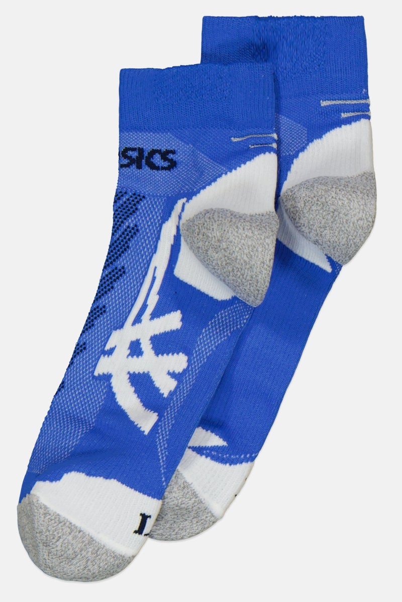 asics Women 1 Pair Brand Logo Quarter Socks, Multicolor 