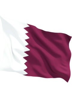 Vitacelli QATAR Flag National Day Durable Long Lasting For Outdoor And Indoor Use For Building Home And Car Decoration 150X90CM  - Image 3