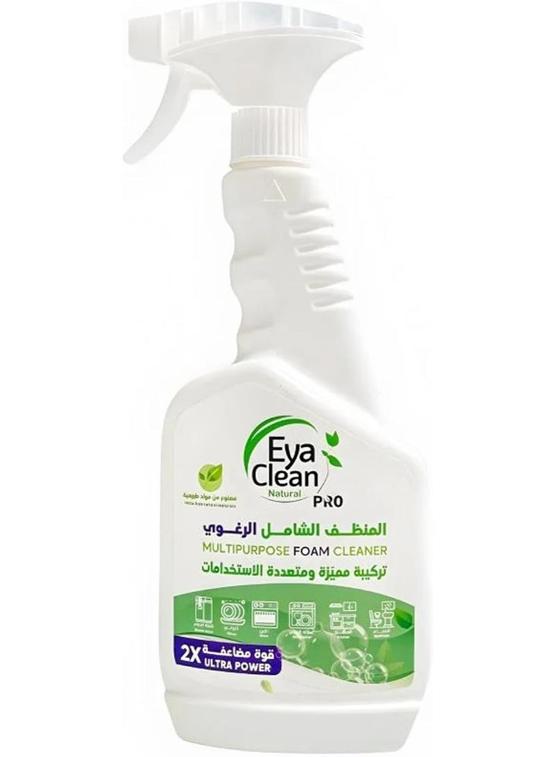 Eya Clean PRO Natural All-In-One Foaming Cleanser, 2X Extra Power, Natural Ingredients, Multi Use, 750ml - Image 1