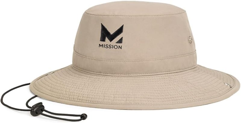 Mission Cooling Bucket Hat - Unisex Wide-Brim Hat for Men & Women - Lightweight, Foldable & Durable - Cools Up to 2 Hours - Image 1