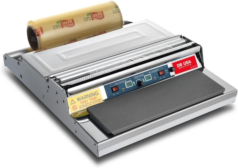 VisionTechShop CW500E 20 Inch  500 mm Hand Wrapping Machine Film Wrapper for Food Packaging MADE IN KOREA