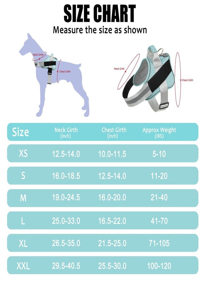 Bolux Dog Harness, No-Pull Reflective Dog Vest, Breathable Adjustable Pet Harness with Handle for Outdoor Walking - No More Pulling, Tugging or Choking - Image 4