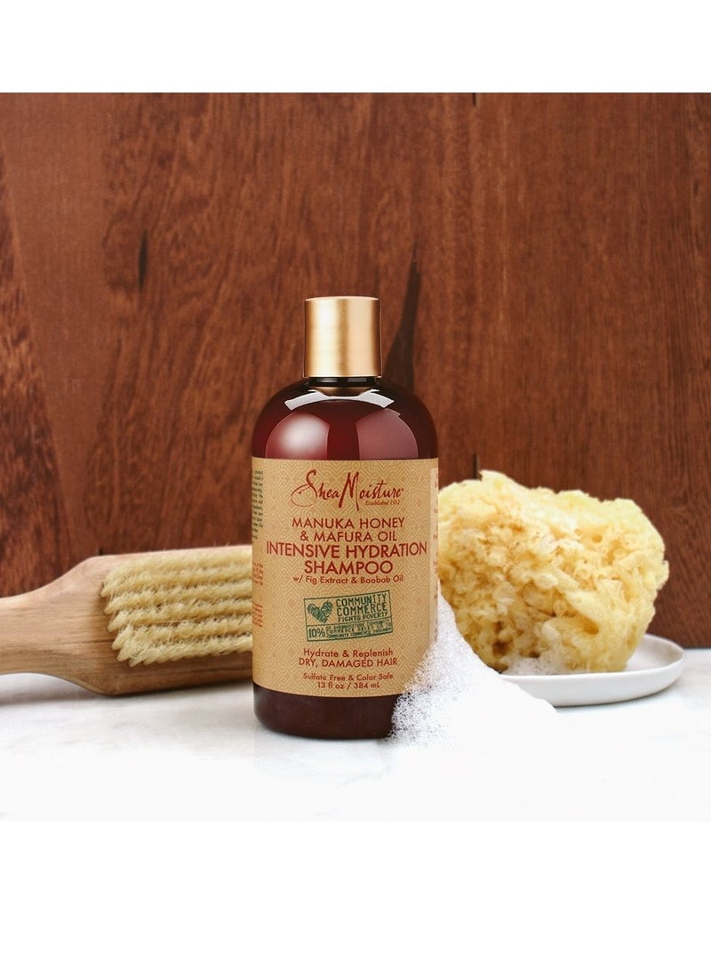 Shea Moisture - Manuka Honey Hydrating Shampoo - 384 ml - Image 2