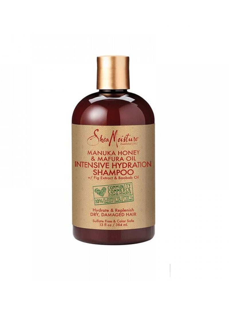 Shea Moisture - Manuka Honey Hydrating Shampoo - 384 ml - Image 1