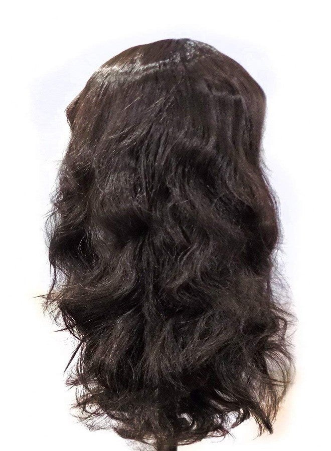 فولي شعر مستعار بني داكن بالكامل للنساء والفتيات - Image 4