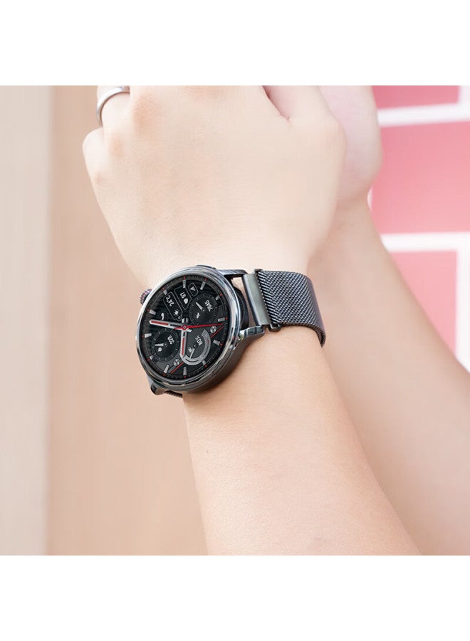 Wei Qiantu Milanese Magnetic Strap For Huawei Watch Gt5/5pro/gt4 Women's 41/42mm, Dopamine Exquisite 18mm Interface - Image 5