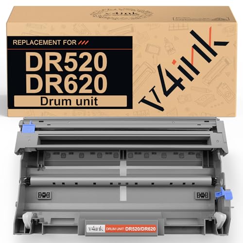 v4ink Compatible Drum Replacement for Brother DR520 DR620 1Pack for DCP-8060 8065 8080 8085 HL-5240 5250 5270 5280 5340 5350 5370 5380 MFC-8460 8480 8660 8670 8680 8690 8860 8870 8880 8890 (Not Toner) - Image 1