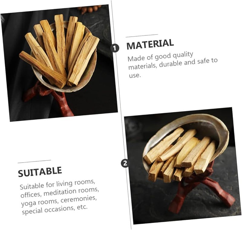 3 قطع من أعواد البخور الطبيعية للتأمل واليوجا والعطور العلاجية والطاقة الإيجابية سانتو بالو - Image 5