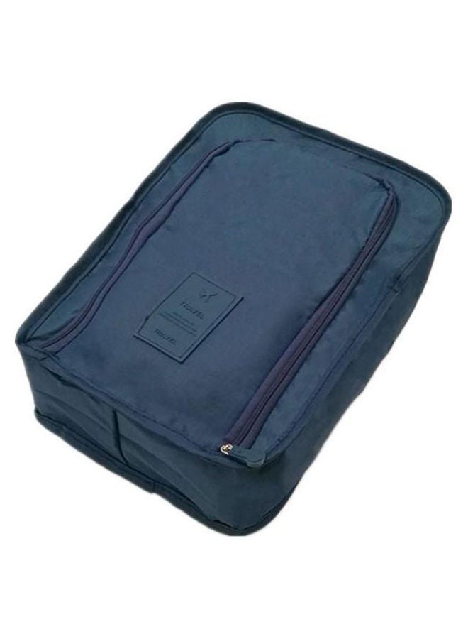 NIBEMINENT Portable Travel Shoe Storage Bag Blue  - Image 2