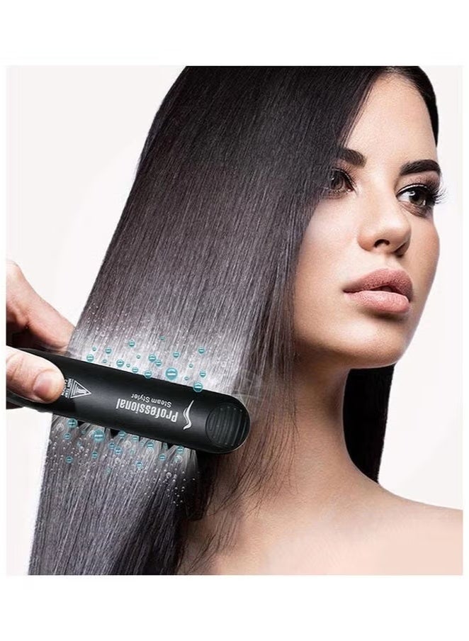 بروفيشنال مكواة شعر احترافية سوداء 30 سم - Image 5