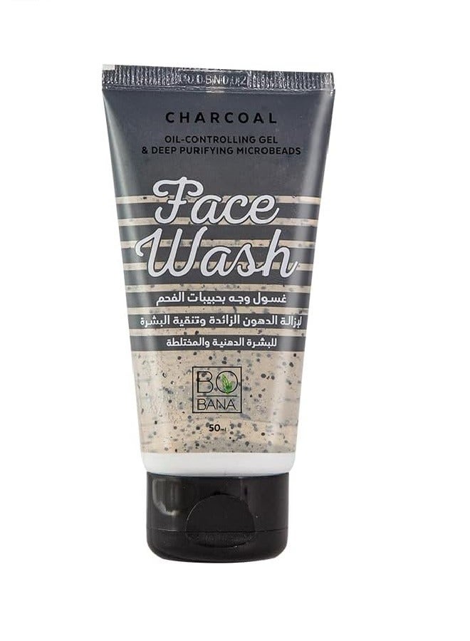 BOBANA Charcoal Face Wash 50 ML 