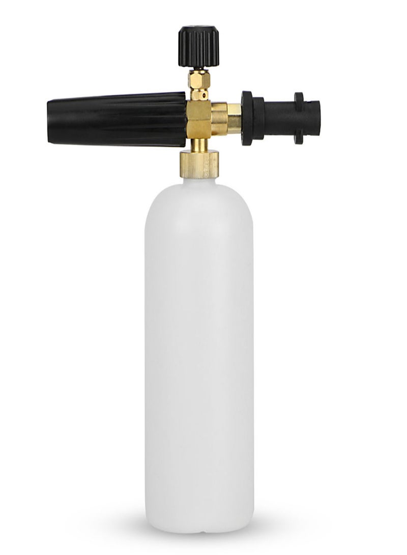 Generic Snow Foam Lance Auto Pressure Washer Jet Quick Release Foam Blaster Compatible with Karcher K2-K7 Pukkr  - Image 1