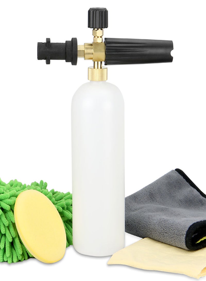 Generic Snow Foam Lance Auto Pressure Washer Jet Quick Release Foam Blaster Compatible with Karcher K2-K7 Pukkr  - Image 3
