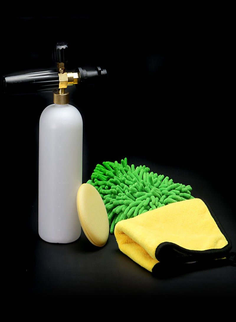 Generic Snow Foam Lance Auto Pressure Washer Jet Quick Release Foam Blaster Compatible with Karcher K2-K7 Pukkr  - Image 4