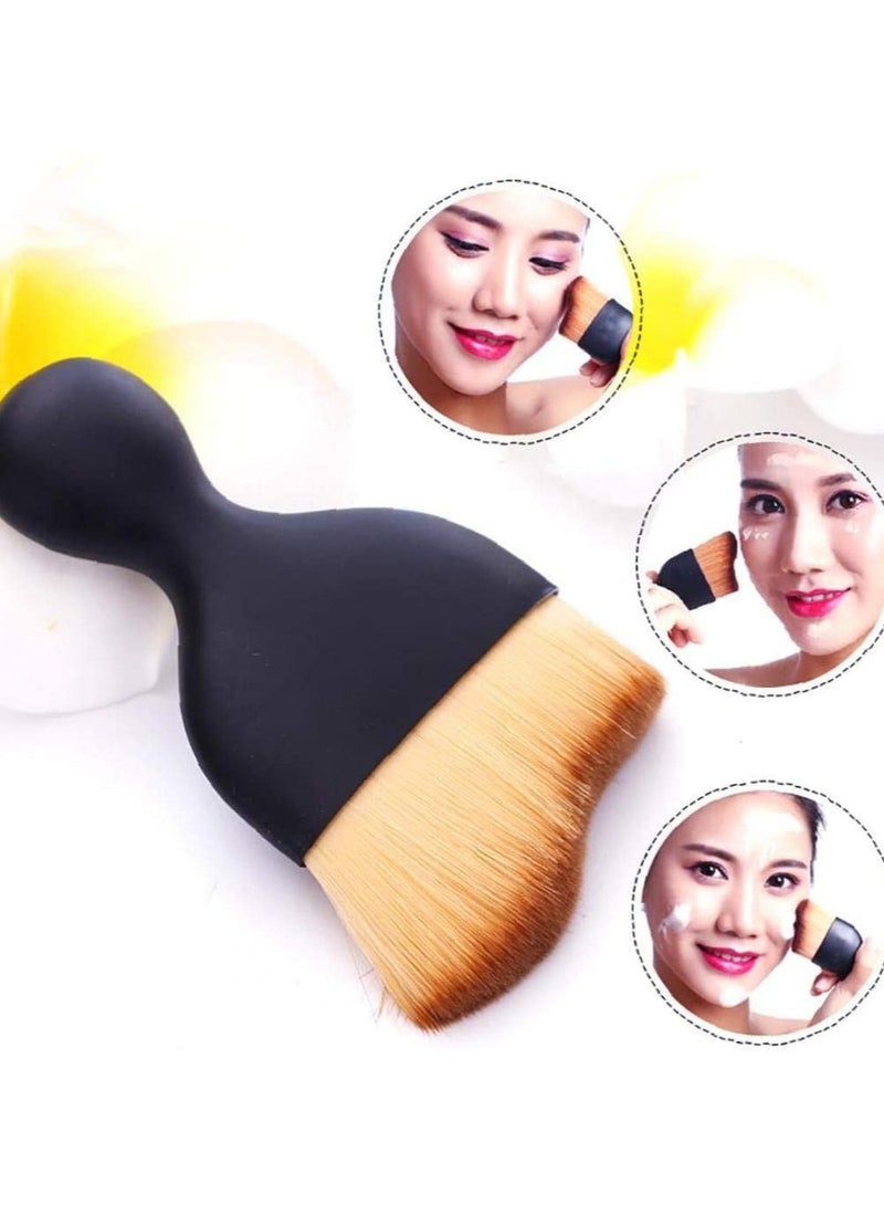 أوريتي فرشاة مكياج احترافية مسطحة من قطعتين لكريم الأساس وأحمر الخدود - Image 4