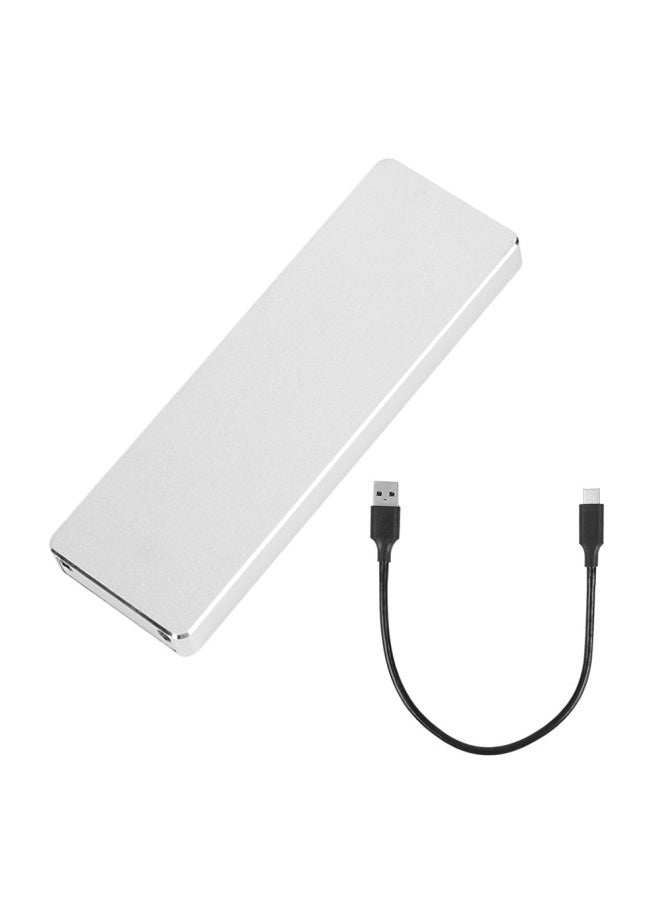 Generic Private Model M.2 NVMe/NGFF Dual Protocol Solid State Hard Disk Box Type-c3.1 SSD Mobile Hard Disk Box-Color:NGFF Protocol Red  - Image 5