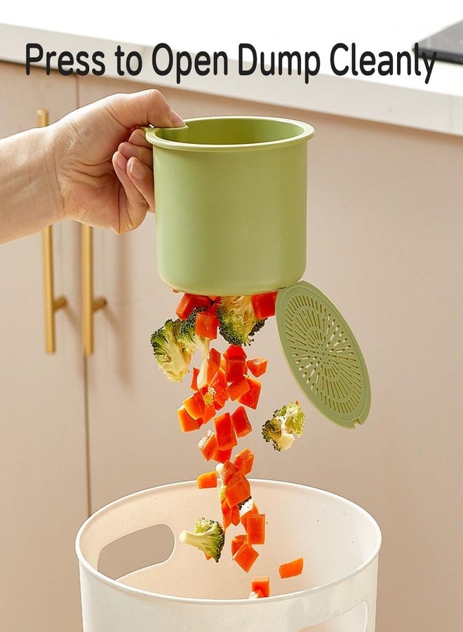 LEMOZA Kitchen Sink Drain Basket, Double Layer Strainer Food Waste Filter Baskets,Hanging Sink Drains Holder,Detachable Strain Basket, Easy to Clean - Image 2