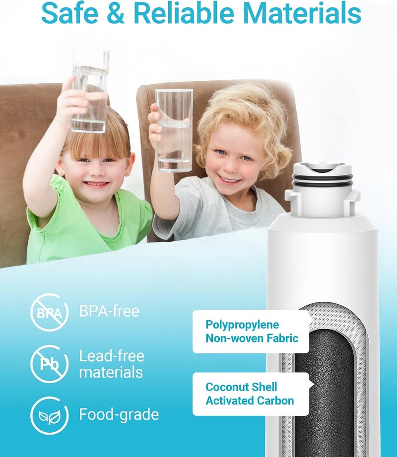 AquaCrest AQUA CREST Samsung DA29-00020B Fridge Water Filter Replacement - 3 Pack - Image 5