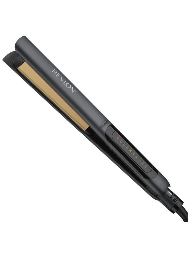 Revlon مكواة شعر سيراميك ريفلون سموذ برليانس | انزلاق سلس وتصميم فائق النعومة، (1 بوصة) - Image 1