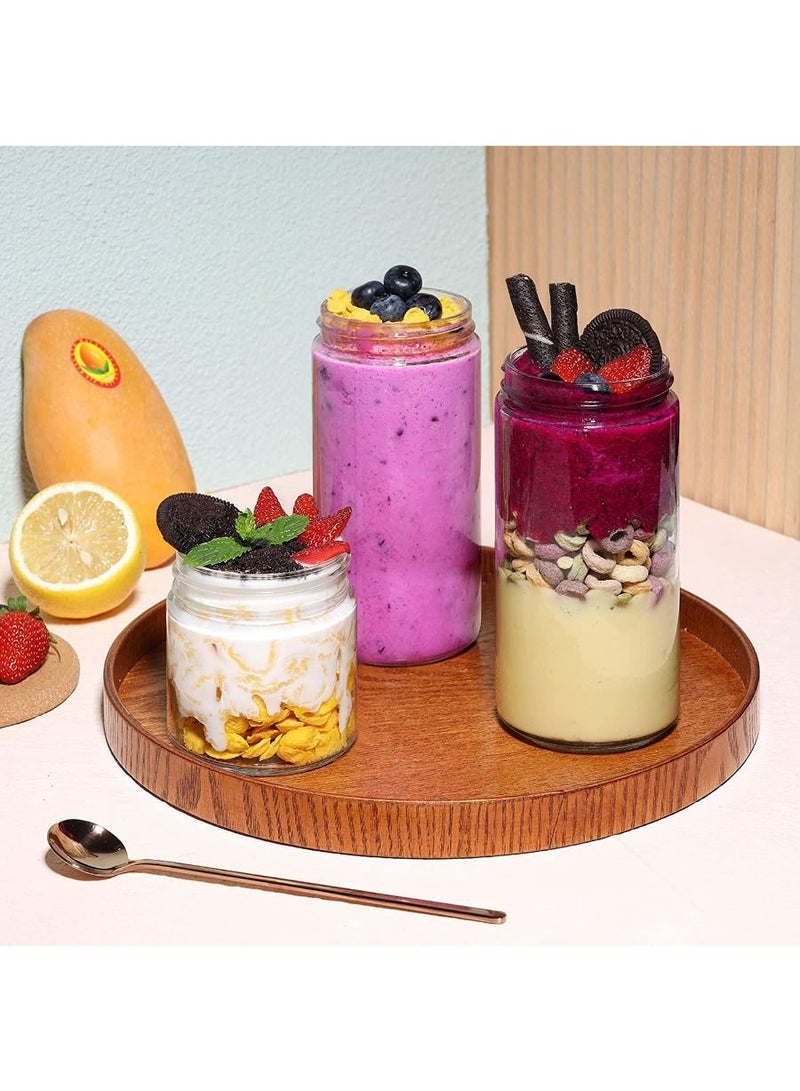 QUESERA Jars with Airtight Metal Regular Lids Sealed Clear Glass - Image 3