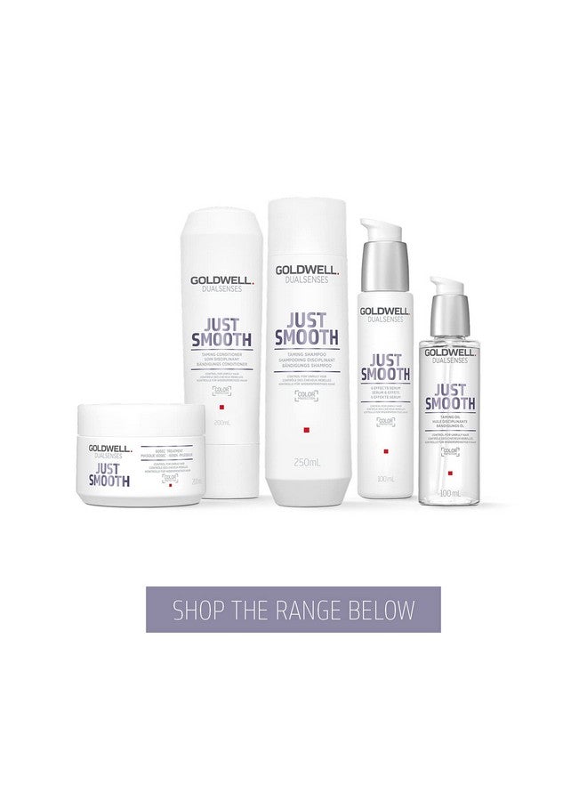 Goldwell Dualsenses Just Smooth Taming Anti-Frizz & Humidity Control Conditioner 1L - Image 5