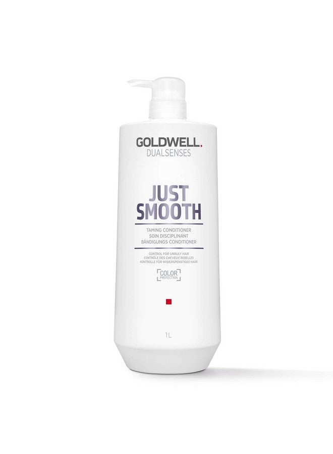 Goldwell Dualsenses Just Smooth Taming Anti-Frizz & Humidity Control Conditioner 1L - Image 1